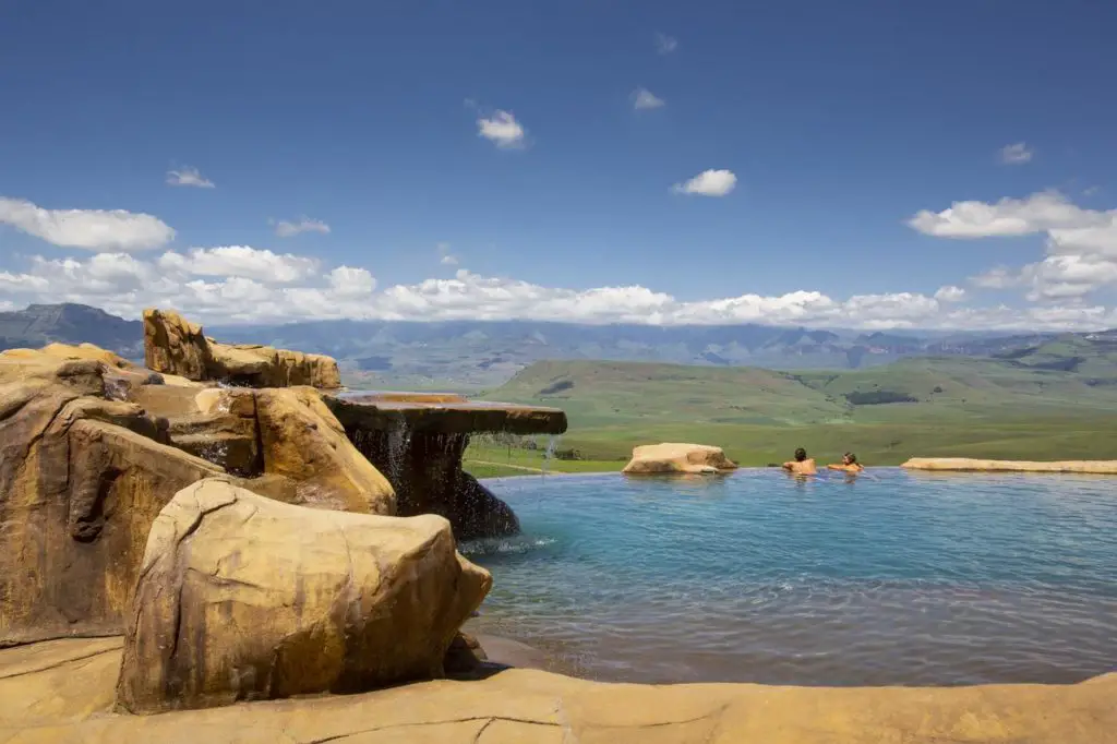 The best hotels in each region to stay in South Africa: Royal Natal Park in the Drakensberg Mountains.