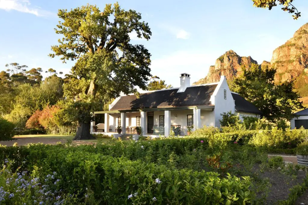 Boschendal Cottages : le meilleur hôtel sur la route des vins de Stellenbosch et de Franschhoek en Afrique du Sud