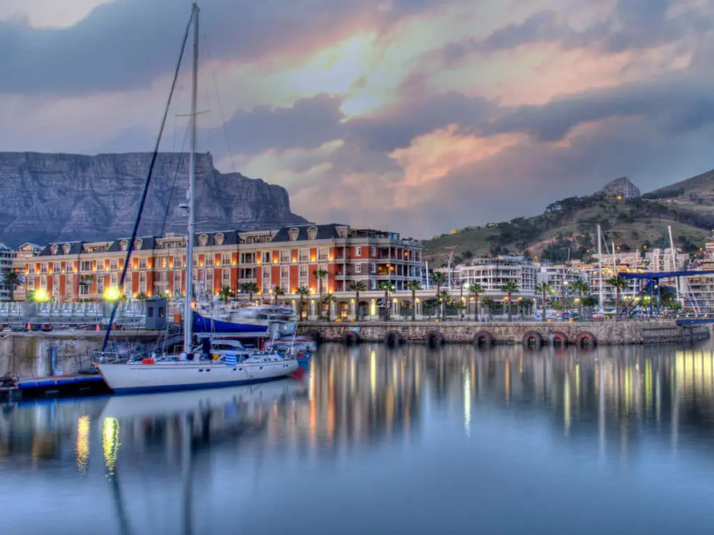 Cape Grace : le meilleur hôtel de luxe dans le quartier du Waterfront à Cape Town en Afrique du Sud