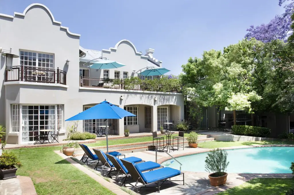 Clico Boutique Hotel : le meilleur hôtel de luxe avec piscine de Johannesburg en Afrique du Sud 