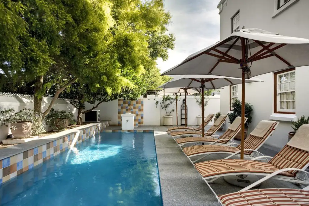 Coopmanhuijs Boutique Hotel & Spa: le meilleur hôtel de luxe avec piscine de Stellenbosch sur la route des vins d'Afrique du Sud