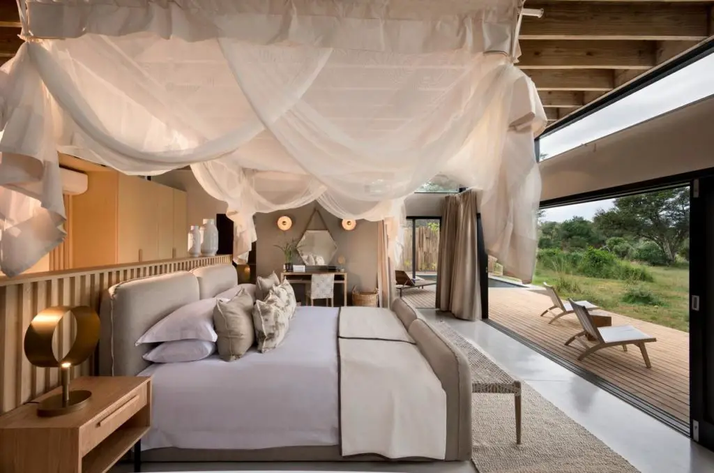 La réserve privée de Lion Sands River Lodge : le meilleur hôtel de luxe dans un parc safari au Kruger National Park en Afrique du Sud  