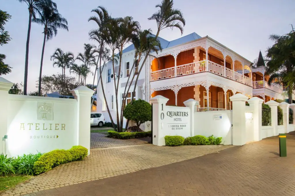 Quarters Hotel: The Best Boutique Hotel in Durban in South Africa