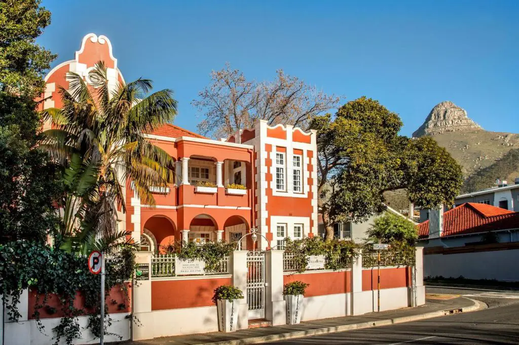 Hôtel The Villa Rosa : la meilleure Guest House dans le quartier de Sea Point à Cape Town en Afrique du Sud