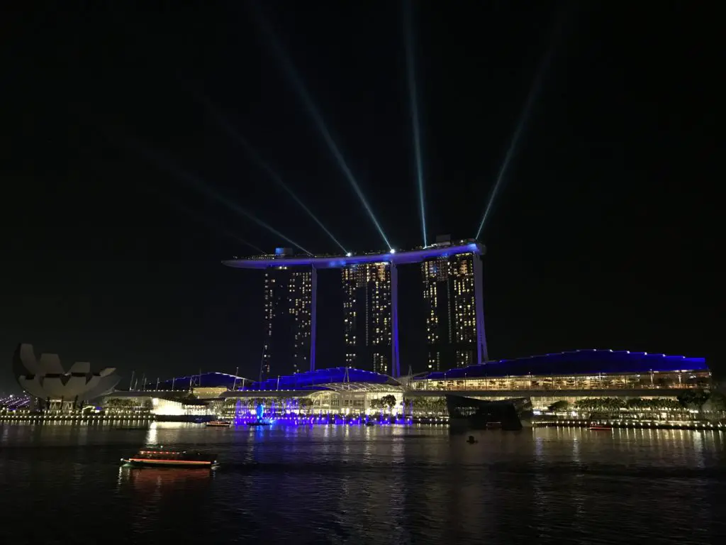 Le blog de voyage itinéterre vous amène à Singapour visiter le célèbre quartier de Marina Bay Sands.